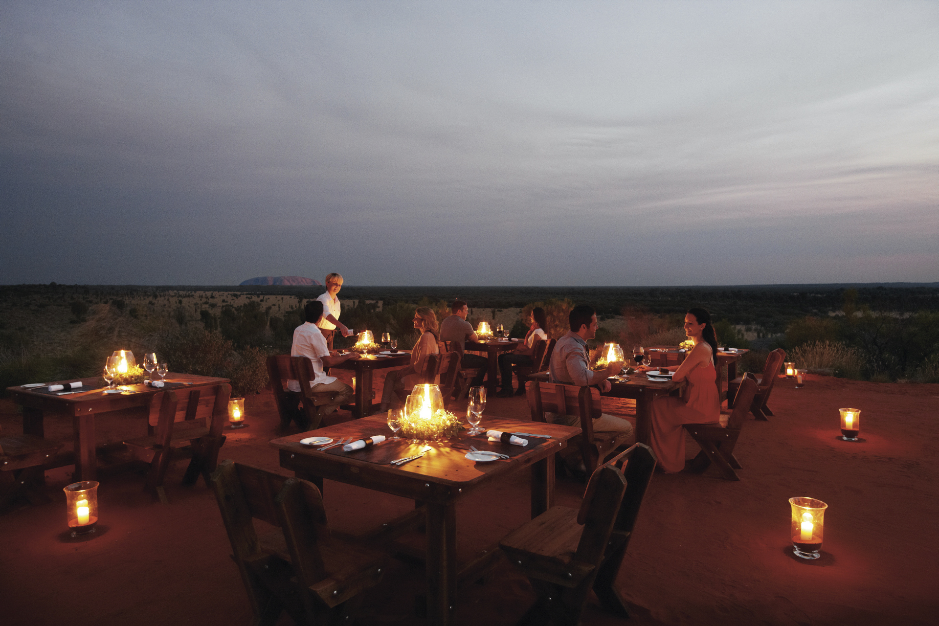 Abendessen im Outback