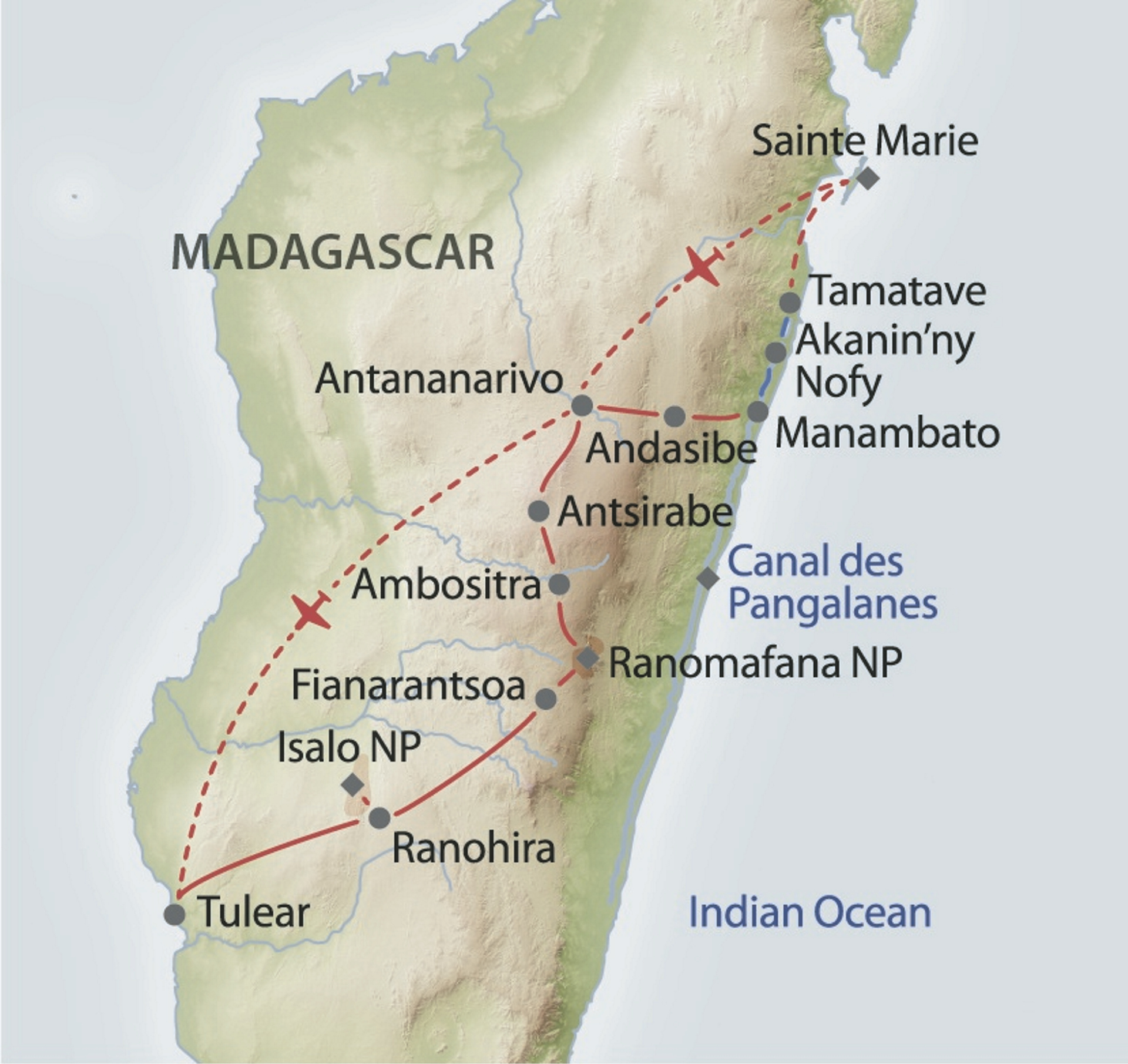 Facettenreiches Madagaskar Rundreise in Madagaskar