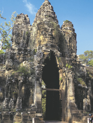 Stadttor vom Ta Phrom Tempel, ©Ines Höflich