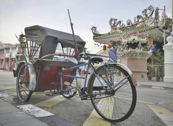 Traditionelles Tricycle 