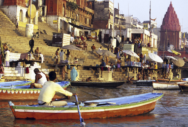 Boote auf dem Ganges