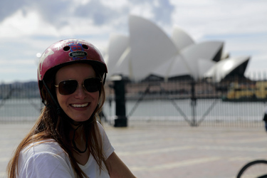 Per Fahrrad unterwegs in Sydney