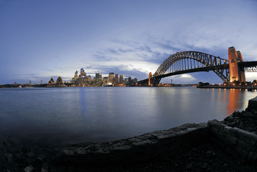 Sydney Harbour Bridge und Oper