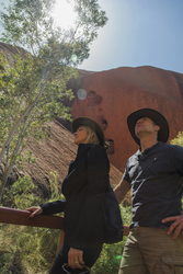 Am Uluru (Ayers Rock)