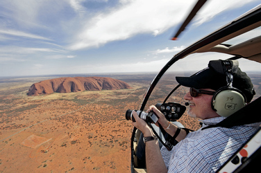 Blick auf Uluru, ©Tourism NT