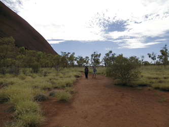 Beim Uluru Base Walk
