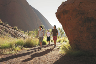 Wanderweg am Uluru