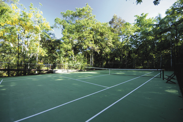 Tennisplatz für Gäste