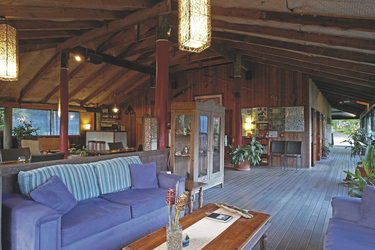 Lounge im Haupthaus