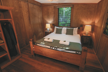 Zweites Schlafzimmer im Treehaven Cottage