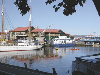 Hafen von Hobart