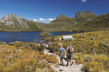 Wanderung zum Lake Dove, ©Alastair Bett