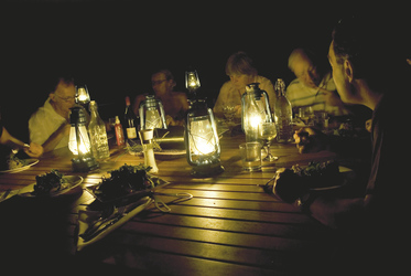 Stimmungsvoller Abend im Sal Salis Ningaloo Reef