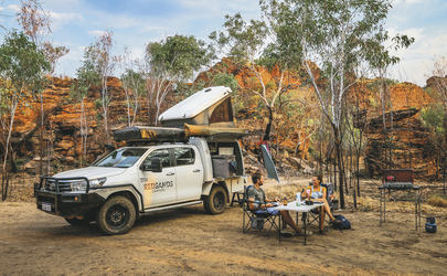 RedSands 4WD Double Cab Camper, ©FREISEINDESIGN