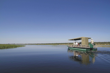 Bootsfahrt auf dem Chobe River