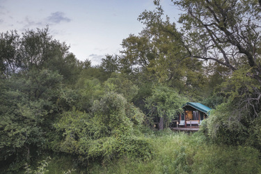 Mashatu Tented Camp Safarizelt, ©Mike Dexter
