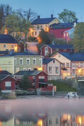 skandinavische Holzhäuser