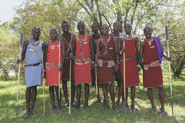 Masai Bush Warriors, ©Africa Wildlife Photography - A.Knausenberger, Soroi Collection