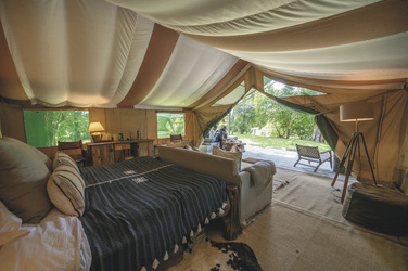 Zelt im Il Moran Camp