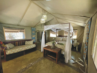 Safarizelt, ©Jenn Wendel