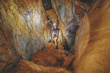 Auf Höhlentour