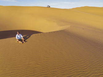 In den Dünen bei Swapmund