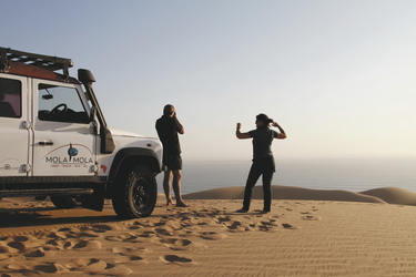 In den Dünen bei Swapmund