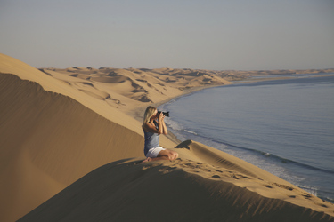 Sand und Meer soweit das Auge reicht, ©Karl Andre Terblanche