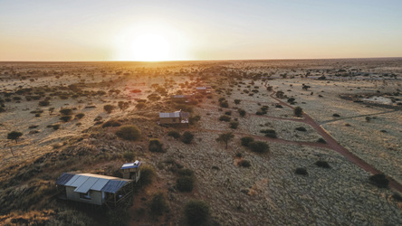 Unendliche Weiten der Kalahari