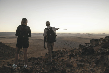 Zu Fuß die Namib erkunden