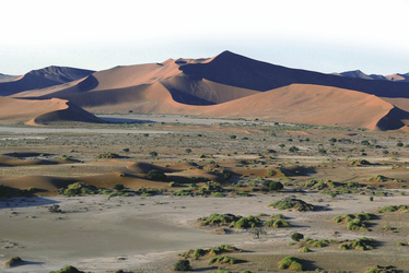 Dünenlandschaft in der Namib Wüste
