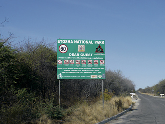 Unterwegs im Etosha Nationalpark