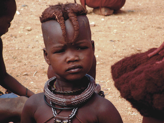 Ein Himba-Kind