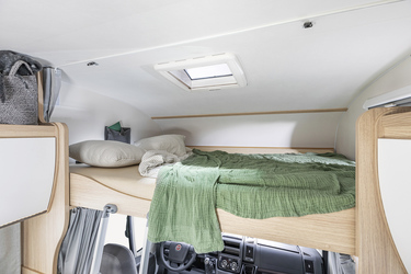 Doppelbett über der Fahrerkabine, ©Martin Erd
