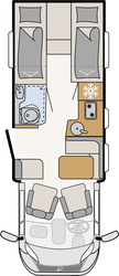 Compact Plus - Layout mit Einzelbetten
