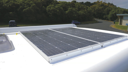 Solarzellen zur Stromversorgung