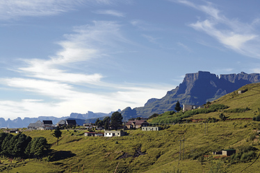 Majestätische Berge