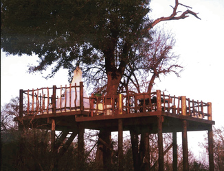 Sleep-Out unter freiem Himmel, Garonga Safari Lodge