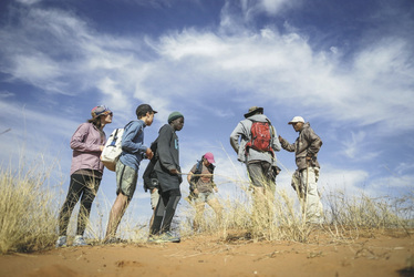 Zu Fuß durch die Dünen