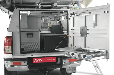 Praktisch - Gaskocher in der Hecktür