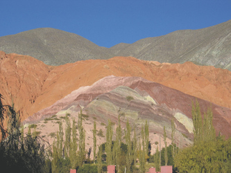 Berg der Sieben Farben in Purmamarca