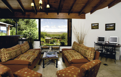 Loungebereich im Hotel Sierra Nevada