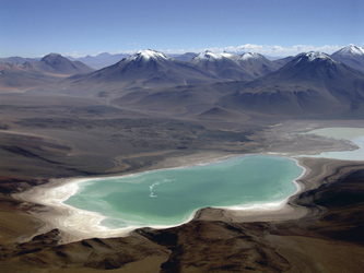 Laguna Verde im Altiplano, ©Bolivia-Online
