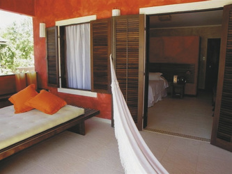 Terrasse vom Superior Zimmer