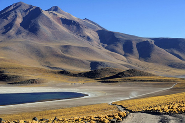 Hochlandlagune im Altiplano