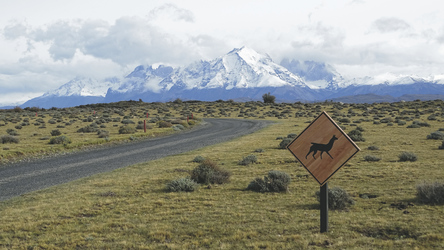 Fahrt in Richtung Nationalpark Torres del Paine