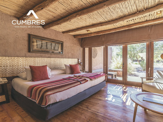 Zimmerbeispiel, ©Hotel Cumbres San Pedro de Atacama