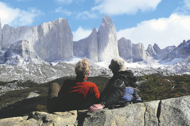 Wanderung im Torres del Paine Nationalpark  ©Moser active Chile, ©Moser Active Chile