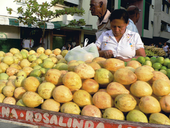 Marktszene in Cartagena