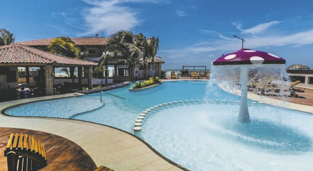 Poolbereich Hotel Playa Paraiso